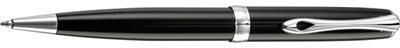 Długopis automatyczny DIPLOMAT Excellence A2, czarny/srebrny