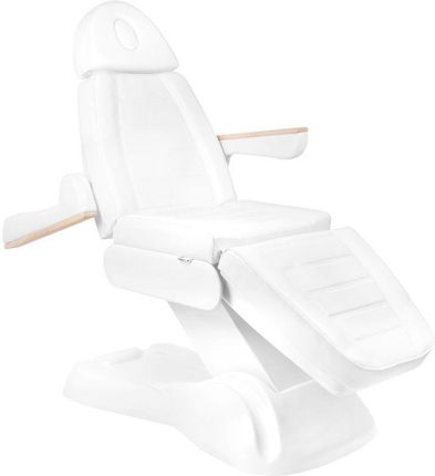 Activeshop Elektryczny Fotel Kosmetyczny Lux 273B 3 Silniki Biały Podgrzewany