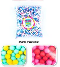 Zdjęcie Slimebox Kulki Styropianowe Zestaw Nr 5 2 Kolory Summer Love - Płock
