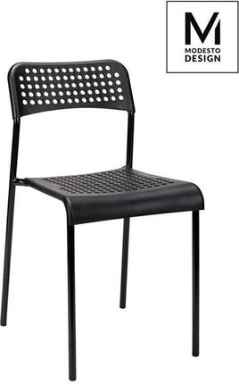 Design Modesto Krzesło Davis Czarne Polipropylen Metal 46207Uniw