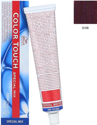 Wella Professionals Color Touch Special Mix Krem Tonujący Do Włosów 0/68 60Ml