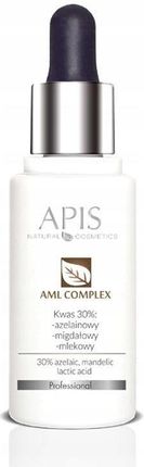 Apis Professional Aml Complex Kompleks Kwasów 30%: Azelainowy Migdałowy Mlekowy 30 ml