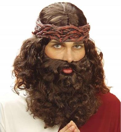 peruka Jezus broda Pasterz na Jasełka z brodą
