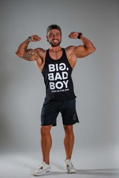 Born In The Gym Koszulka Męska Bez Rękawów Men'S Tank Top