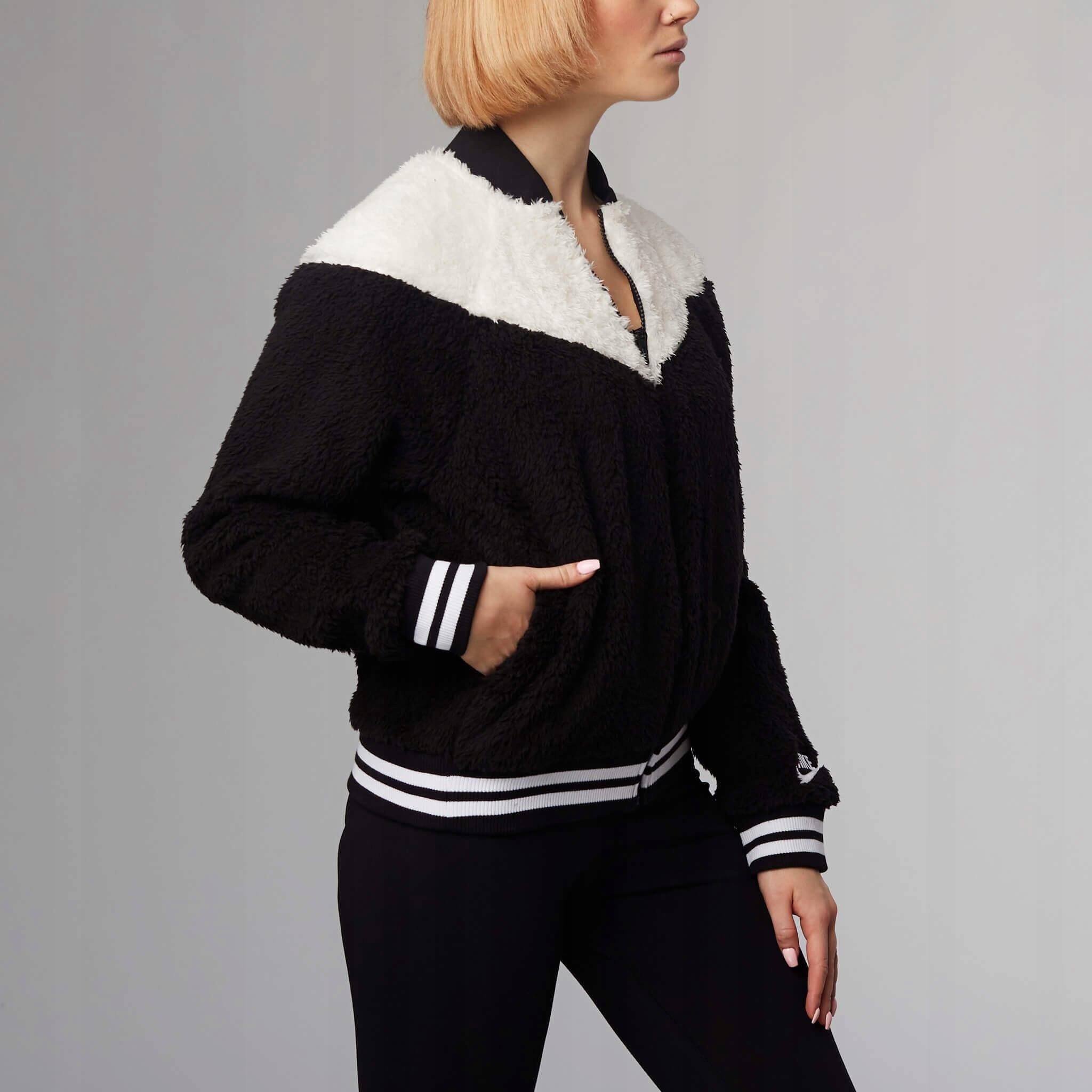 Nike Wmns Nsw Jkt Bomber Wolf 939388-010 L Ceny i opinie