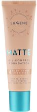 Lumene Matte Oil-Control Foundation Matujący Podkład Do Twarzy 04-Warmhoney