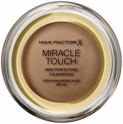 Max Factor Miracle Touch Skin Perfecting Foundation SPF 30 Wygładzający podkład w kremie 97-toastedalmond