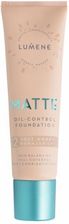 Lumene Matte Oil-Control Foundation Matujący Podkład Do Twarzy 02-Softhoney