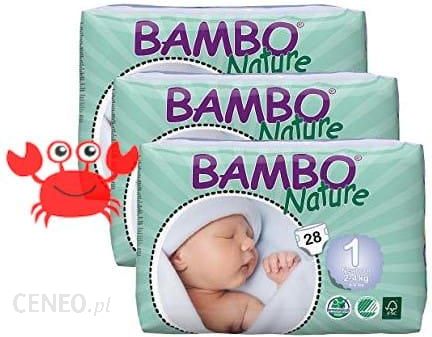 Abena Bambo Nature 1 Newborn 2-4Kg Pieluszki bambusowe - Ceneo.pl