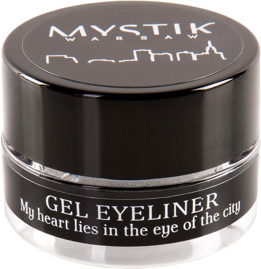 Mystik Warsaw Eyeliner Czarny Żelowy 6g - Opinie i ceny na Ceneo.pl