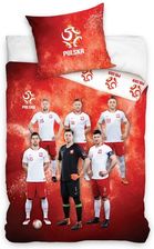 Zdjęcie Carbotex Pzpn Reprezentacja Polski 2 Częściowy Komplet Pościeli Renforce Czerwony 160x200Cm - Bieżuń