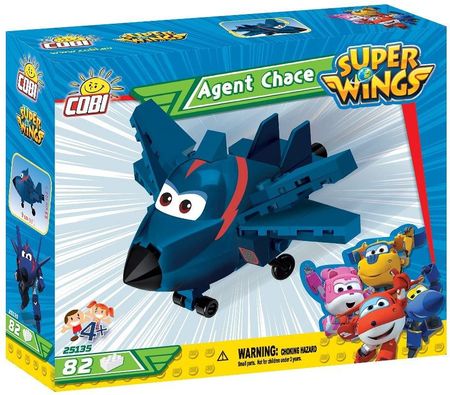 Cobi Super Wings Agent Chase