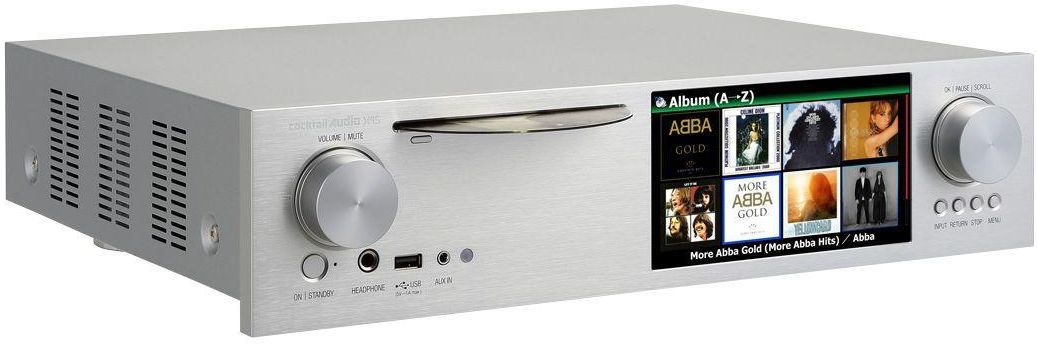 фото Мережевий аудіопрогравач Cocktail Audio X45 Silver