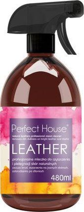 House Perfect House_Leather Profesjonalne Mleczko Do Czyszczenia Skór Naturalnych I Syntetycznych 480Ml 