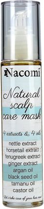 Nacomi Natural Scalp Care Mask Naturalna Maska Do Pielęgnacji Skóry Głowy 50Ml