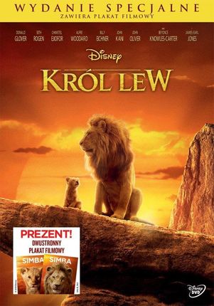 Król Lew (wydanie specjalne z plakatem) (DVD)