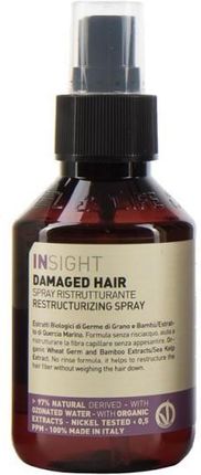 Insight Damaged Hair Spray Odżywka Odbudowująca 100 ml