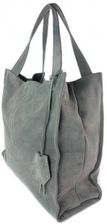 Duża zamszowa torba XXL Shopper bag ,worek Vera Pelle pojemny Szary WK799G Ceny i opinie Ceneo.pl Duża zamszowa torba XXL Shopper bag ,worek Vera Pelle pojemny Szary WK799G Ceny i opinie Ceneo.pl