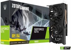 Zotac GeForce GTX 1660 Twin Fan 6GB GDDR5 (ZTT16600K10M)