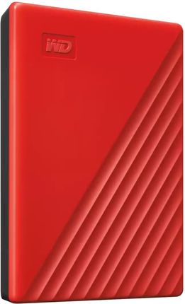Dysk zewnętrzny WD My Passport HDD 2TB Czerwony (WDBYVG0020BRD