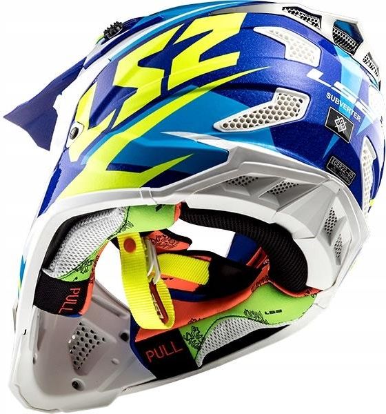 Kask motocyklowy Ls2 Mx470 Subverter Nimble Na Crossa