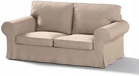 Pokrowiec na sofę Ektorp 2os Ikea beżowo-szary