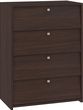 Szafka Na Buty Komoda Regał 60cm 4 Szuflady Wenge