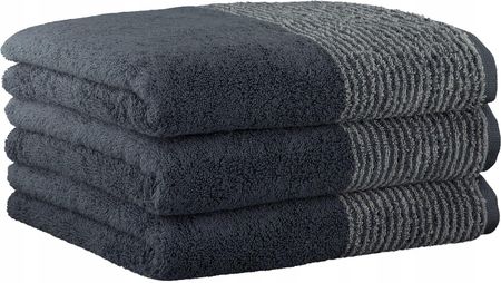 Ręcznik bawełniany ciemnoszary 50x100 Cawo