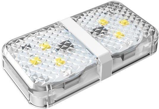 Baseus 2x lampka Led do drzwi samochodu biały - zdjęcie 7 Baseus 2x lampka Led do drzwi samochodu biały