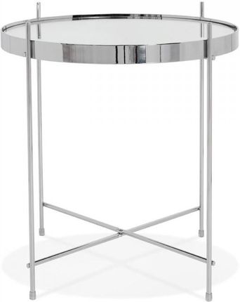 Stolik kawowy Kokoon Design Espejo Mini Srebrny  CT00510CH