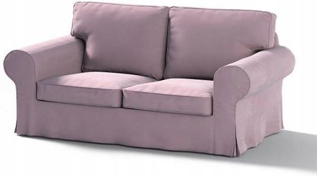 Pokrowiec na sofę Ektorp 2os Ikea różowy velvet