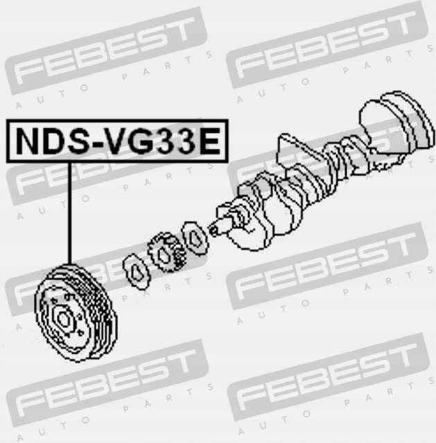 Mechanizm Rozrzadu Nissan Elgrand E50 Kolo Pasowe Walu Napedowego Nds Vg33e Opinie I Ceny Na Ceneo Pl