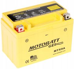Zdjęcie Akumulator Agm żelowy MotoBatt MTX9A = YTX9BS - Działoszyce