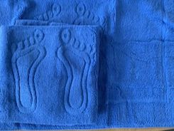 Zdjęcie Slevo Stopka Hotelowa Rosa Pl 50X70Cm Niebieski - Stargard