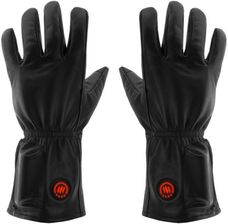 Glovii Ogrzewane rękawice skórzane, L-XL, czarne (GIBXL) - najlepsze Rękawice narciarskie i snowboardowe