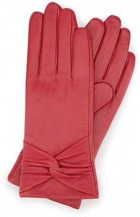Rękawiczki damskie Wittchen 39-6-572-2T-M - czerwony \ M
