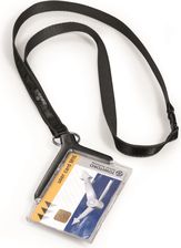 Zdjęcie Durable Etui Do Kart Identyfikacyjnych Z Taśmą Tekstylną Card Holder De Luxe Durable 10 Sztuk - Miechów