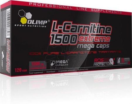 Olimp Odżywka L-Carnitine 1500 Extreme Mega Caps S80014 - Ceny i opinie
