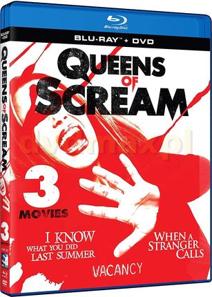 Queens of Scream: I Know What You Did Last Summer / When A Stranger Calls / Vacancy (Blu-Ray)+(DVD)