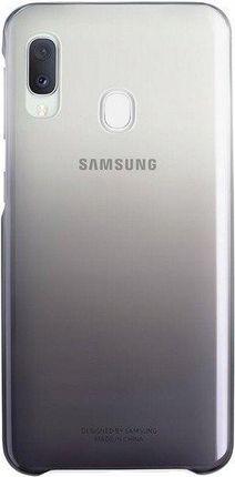 Samsung Gradation Cover do Galaxy A30 Czarny (EF-AA305CBEGWW)