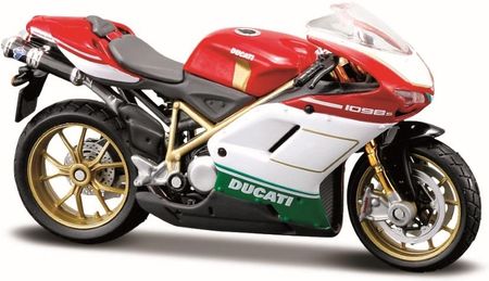Maisto Ducati 1098S Motocykl Z Podstawką 1:18