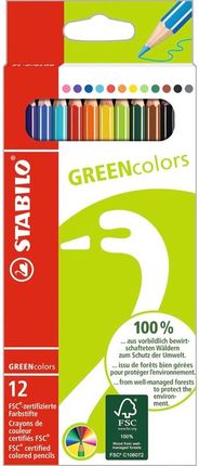 Stabilo Colour Pencils From Fsc Wood
