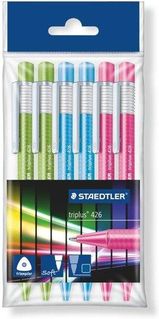 Staedtler Długopis Triplus M Niebieskich Długopisów Kolorowe