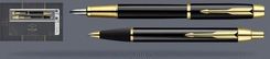 Zdjęcie Pen Company Duo Pióro Wieczne + Długopis Parker Im Czarny Gt Stalówka M 2093216 - Konstantynów Łódzki