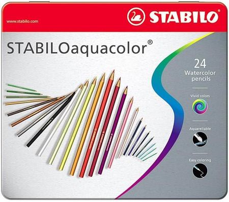 Stabilo Aquacolor Aquarellable Colored Pencils
