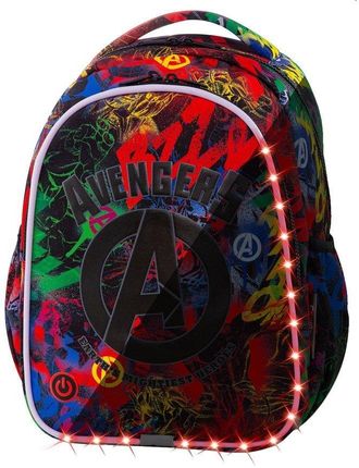 Coolpack Plecak szkolny Joy S LED Disney Avengers 45454CP B47307