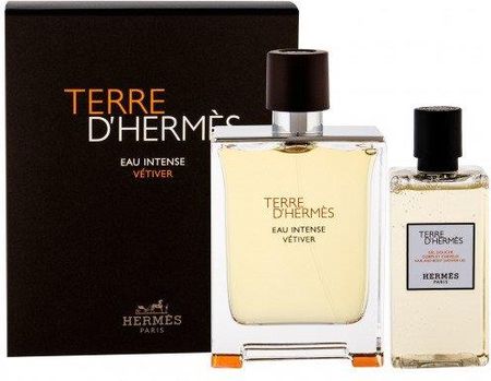 Hermes Terre D'Hermes Eau Intense Vetiver Woda Toaletowa 100 ml + Żel Pod Prysznic 80 ml