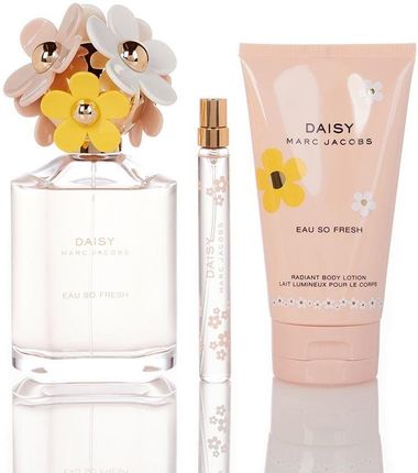 MARC JACOBS Daisy Eau So Fresh woda toaletowa 125ml + woda toaletowa 10ml + balsam 150ml