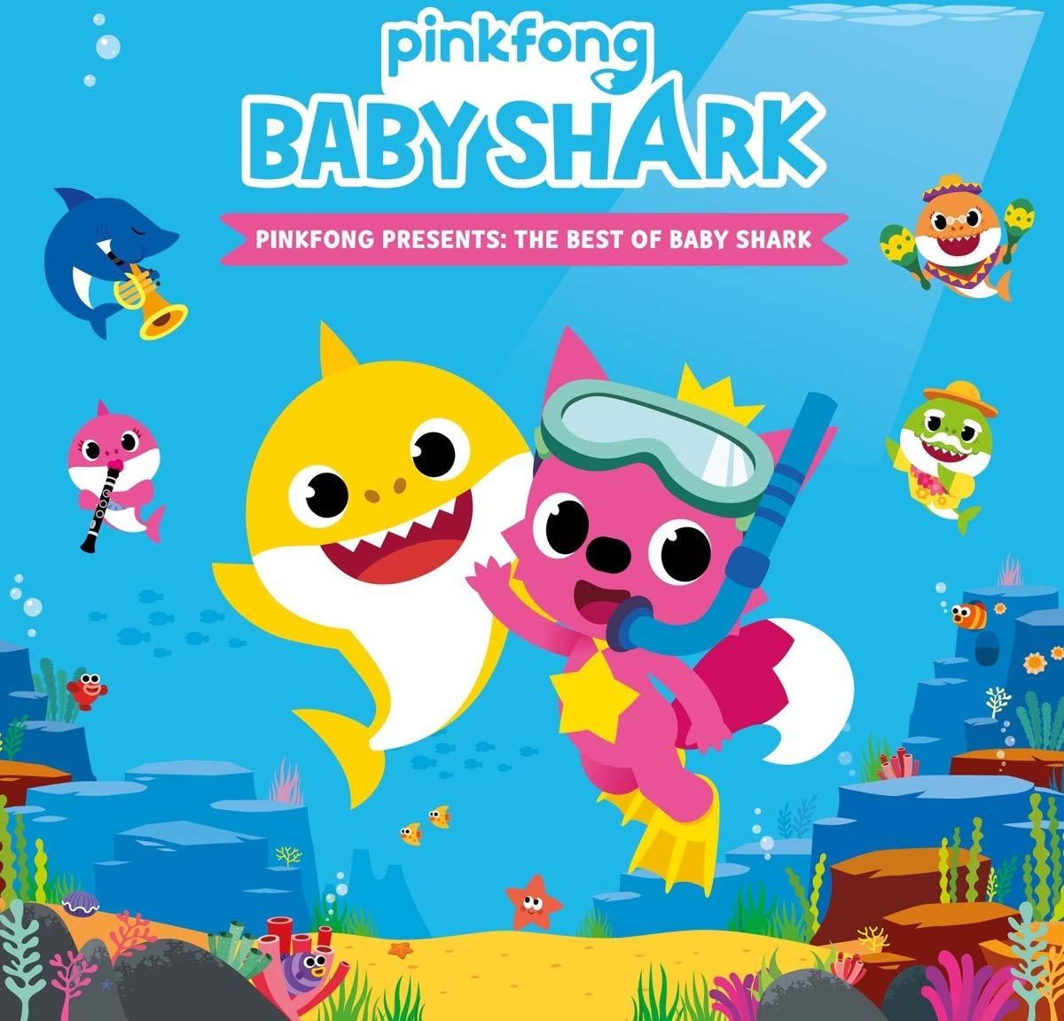 Pinkfong Baby Shark DVDセット 2枚セット Płyta kompaktowa Pinkfong: Pinkfong Presents: The Best Of