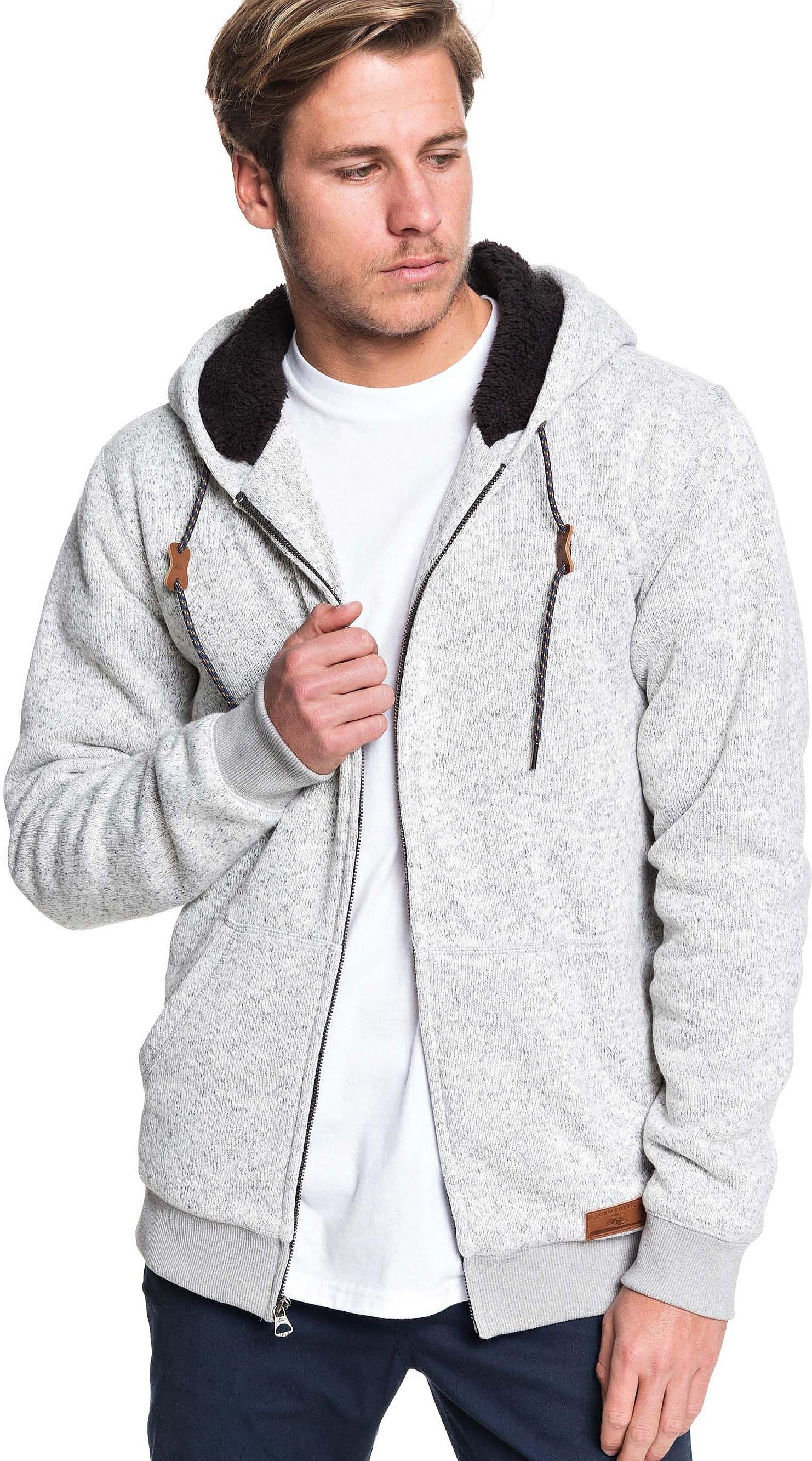 quiksilver sherpa lined jacket
